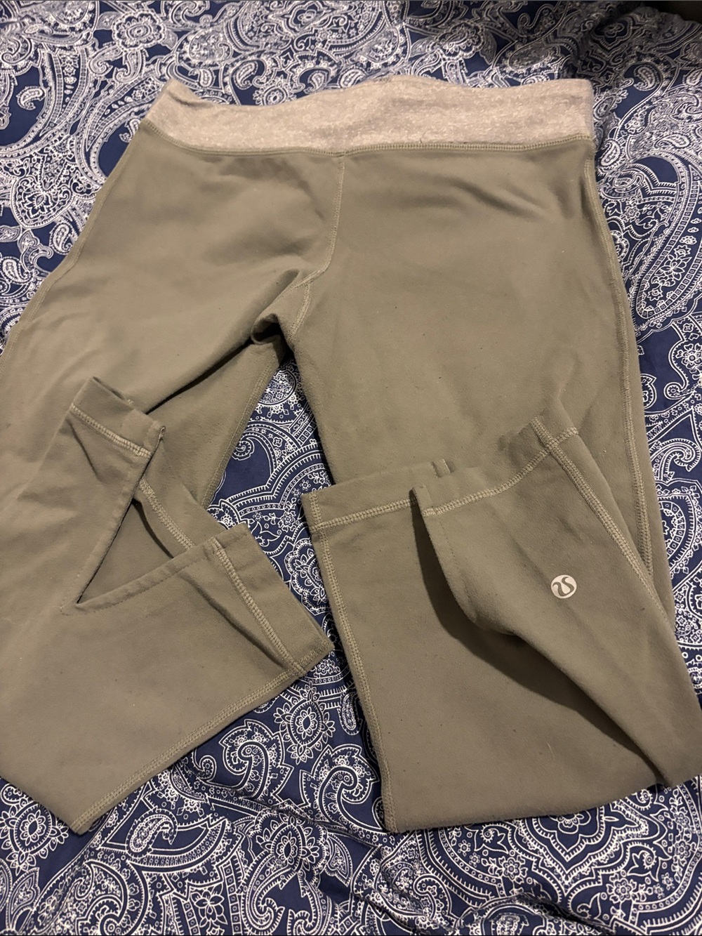 lululemon athletica Sage Green Capris